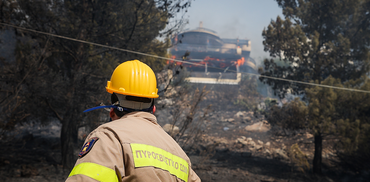 Πυρκαγιά στην Άνω Βούλα